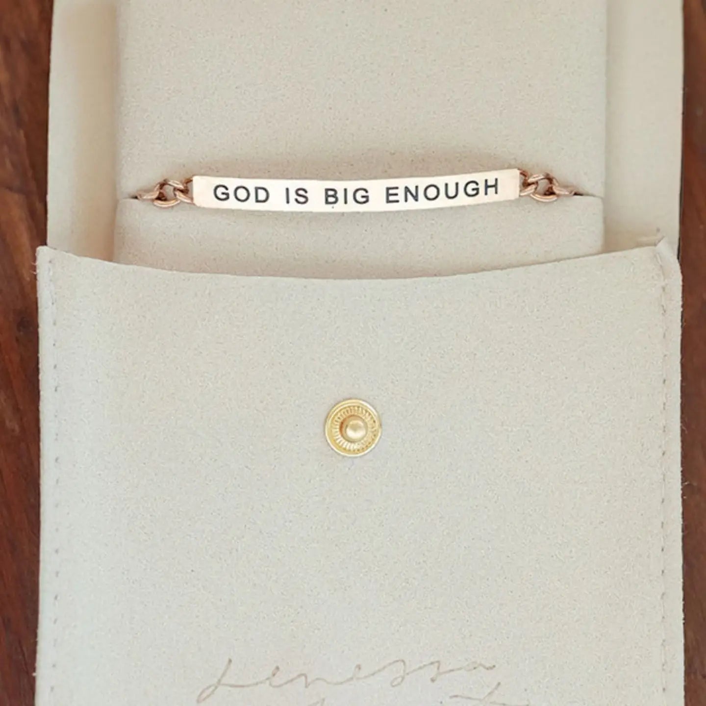 Bracelet: God is Big Enough