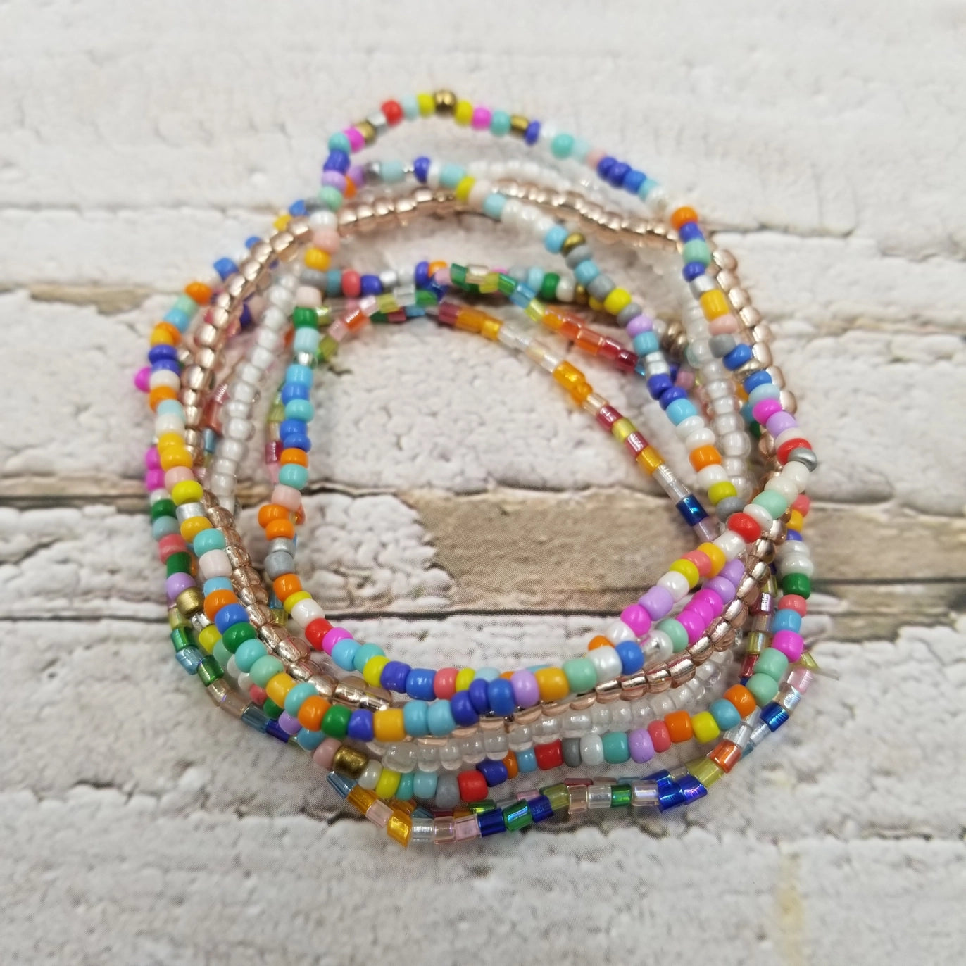 Bracelet: Multi Layered Boho Miyuke Bead Bracelet #5