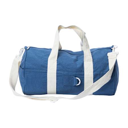 Blue Canvas Duffle Bag Monogrammed Personalized