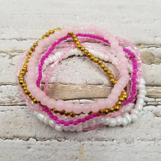 Bracelet: Multi Layered Boho Miyuke Bead Bracelet #2
